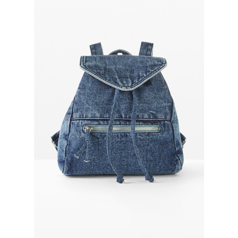 bonprix Ruksak z denimu, farba modrá 48959020