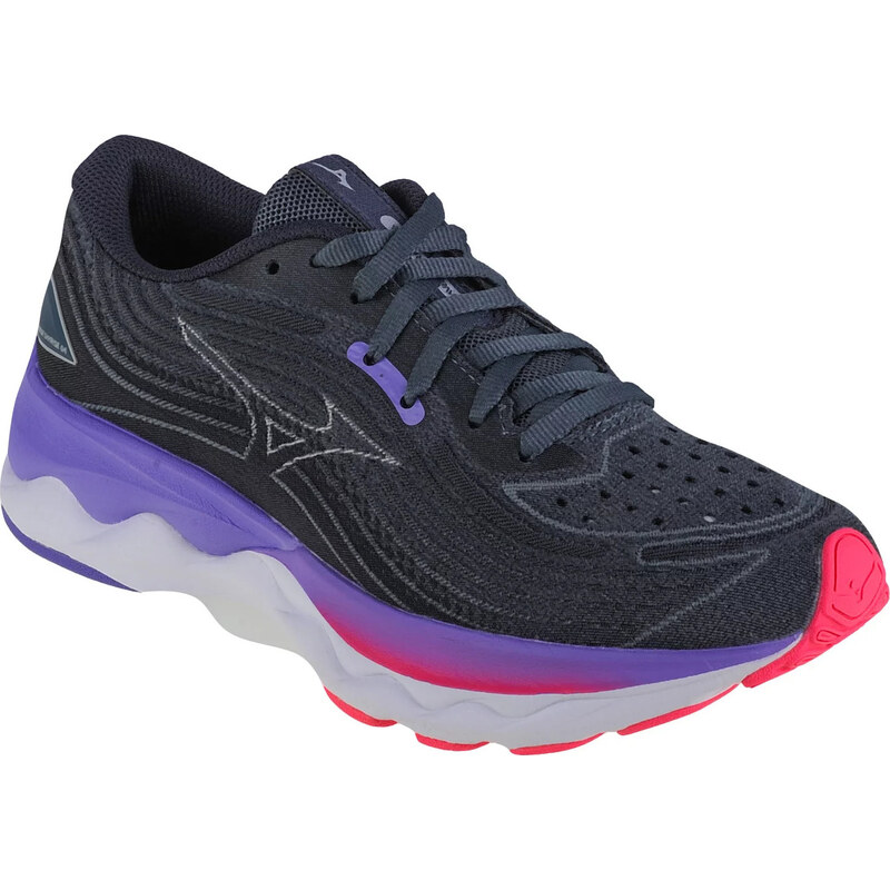 Tmavosivé dámske bežecké tenisky Mizuno Wave Skyrise 4 J1GD230971 48959344