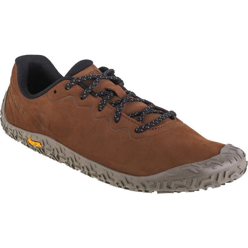 Hnedé pánske barefoot topánky Merrell Vapor Glove 6 LTR J067863 48959350