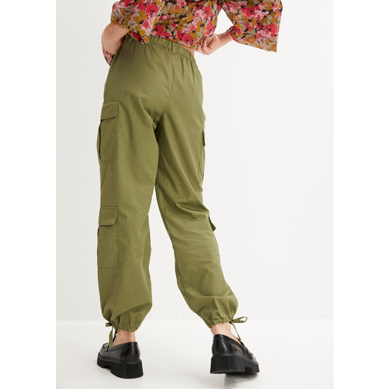 bonprix Kapsáčové nohavice, farba zelená