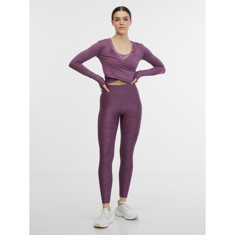 Orsay Purple Womens Sports Top - Womens 50600506