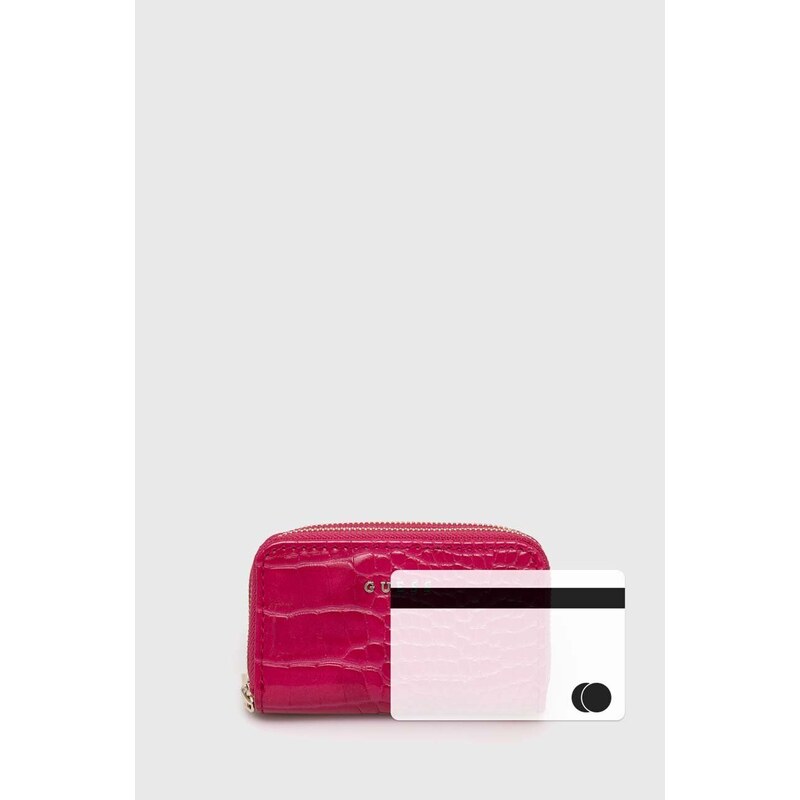 Peňaženka Guess dámsky, ružová farba, PW7448 P4211