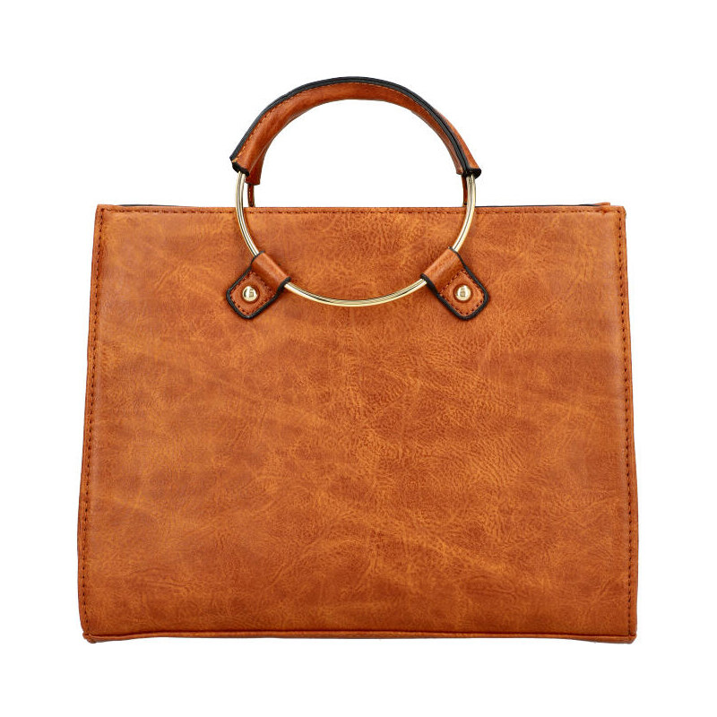 Beast Style Moderná dámska kabelka do ruky Beast hnedá 48973037