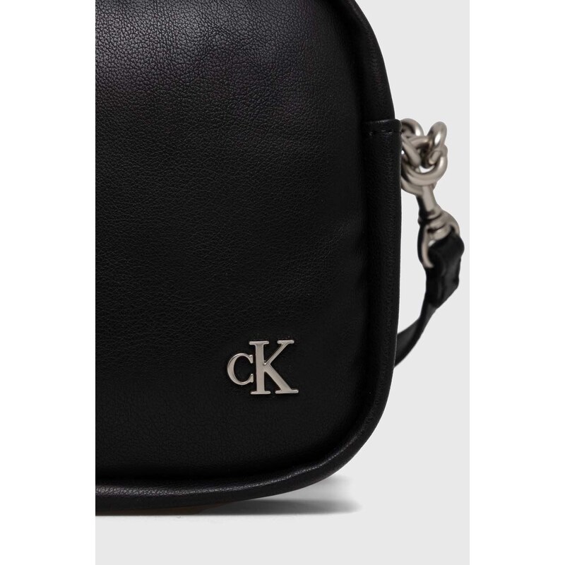 Kabelka Calvin Klein Jeans čierna farba,K60K611949