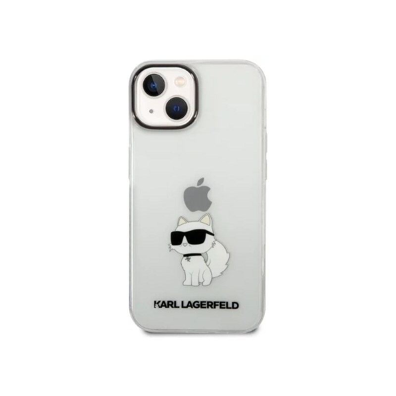 Apple iPhone 14 Karl Lagerfeld IML Choupette NFT Case transparent KLHCP14SHNCHTCT