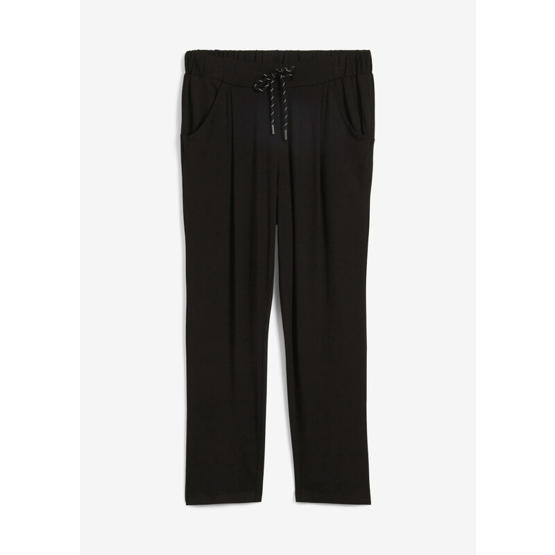 bonprix Športové nohavice z udržateľnej viskózy, 7/8-dĺžka, farba 44789933