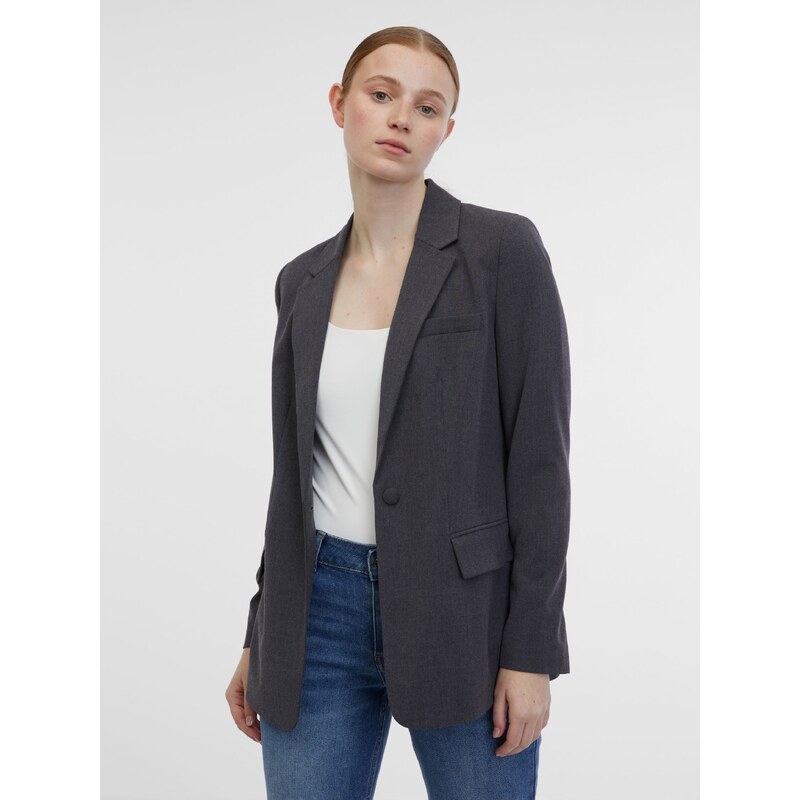 Tmavosivé dámske sako ORSAY 50600553