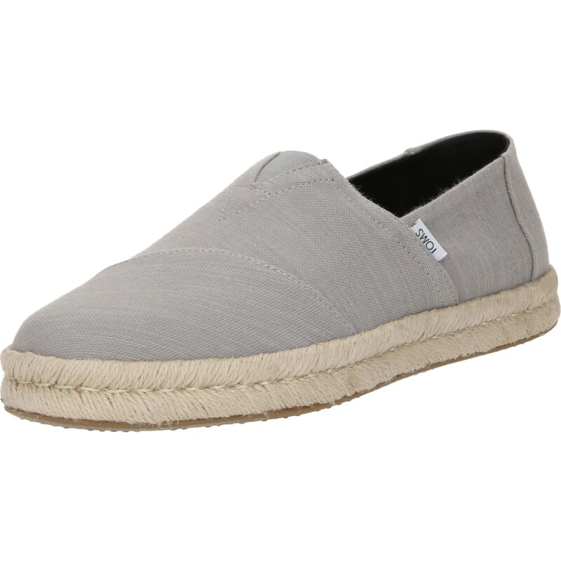 TOMS Espadrilky Alp Rope 2.0 svetlosivá 56312857