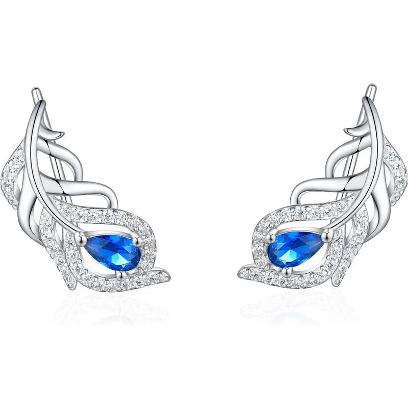 Olivie Strieborné náušnice PAVIE PIERKO 8345 48999301