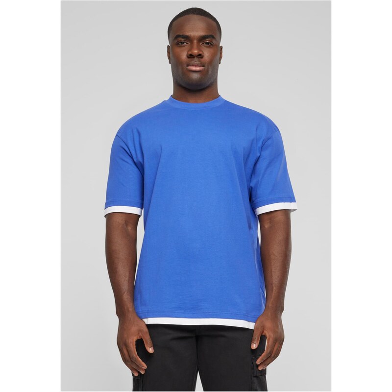 Mens T-shirt DEF Visible Layer - blue/white 50687645