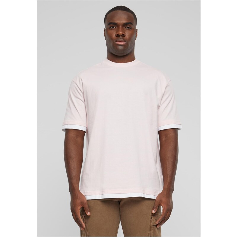 Mens T-Shirt DEF Visible Layer - Pink/White 50638090