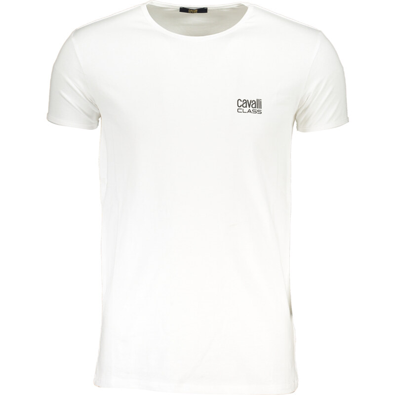 CAVALLI CLASS MENS SHORT SLEEVED T-SHIRT WHITE 66169628