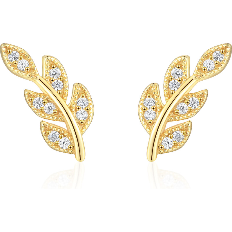 Olivie Strieborné náušnice VETVIČKA GOLD 8385 49010925