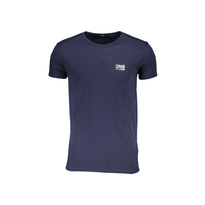 Cavalli Class Perfektné Pánske Tričko modré Modrá S 49018052