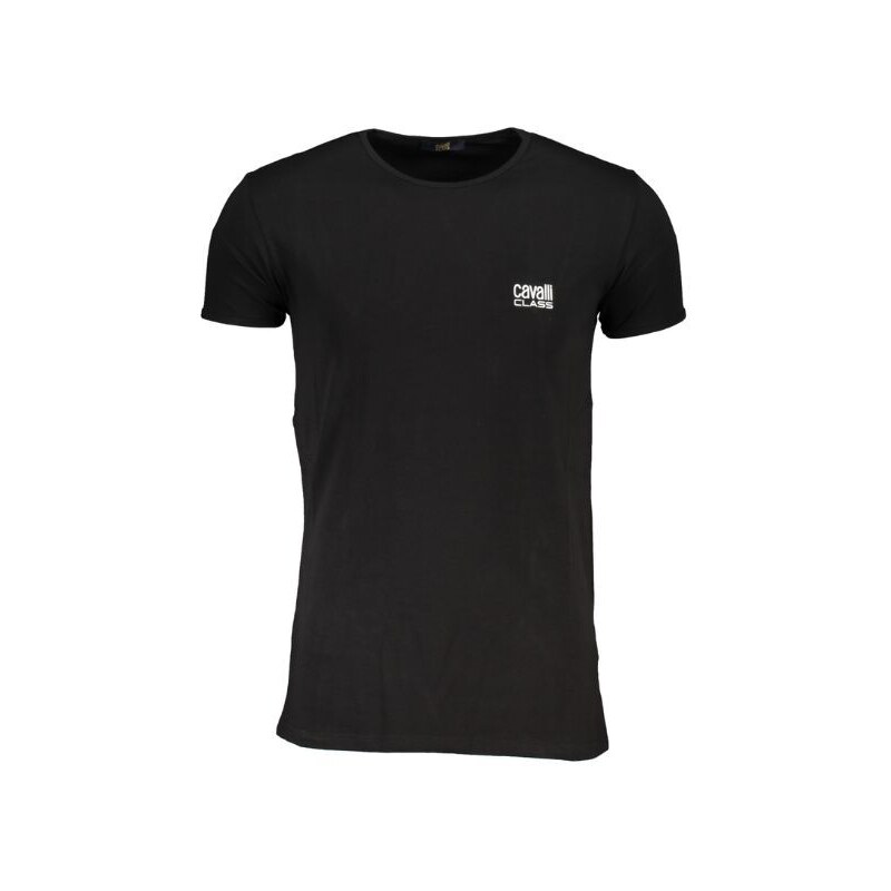Cavalli Class Perfektné Pánske Tričko čierne Čierna L 49018054