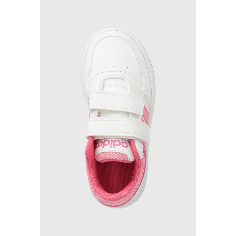 Detské tenisky adidas Originals HOOPS 3.0 CF C ružová farba