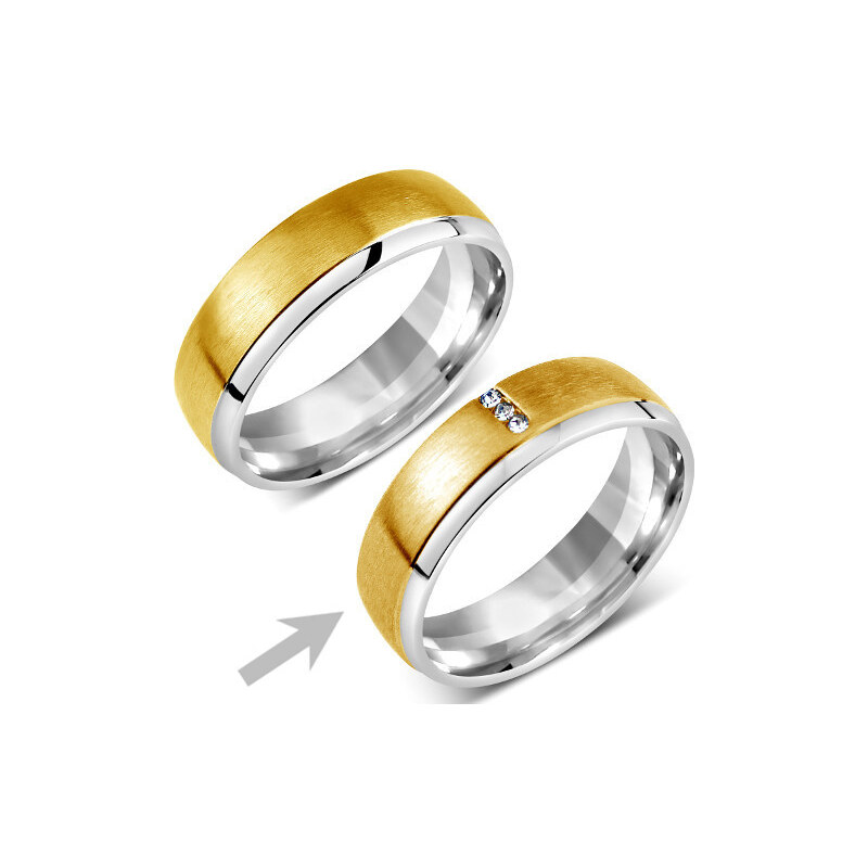 Ligot Oceľový prsteň pre ženy VIENNE 49018554