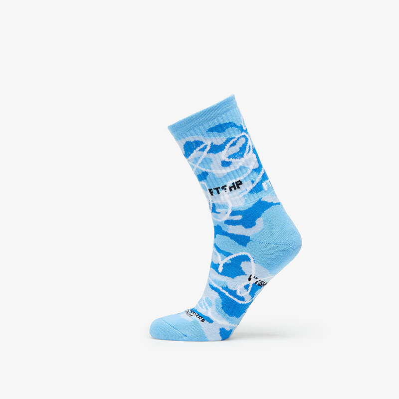FTSHP Ponožky Footshop The Basketball Socks Blue Camo 36-38 49022381