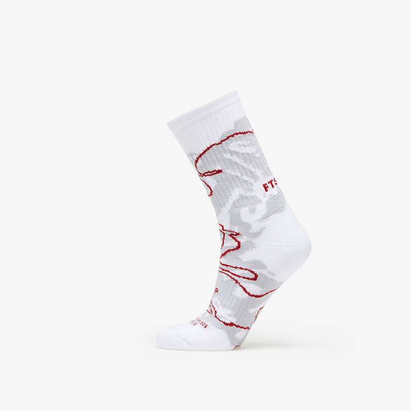 FTSHP Ponožky Footshop The More Basketball Socks Grey/ Wine 39-42 49022382
