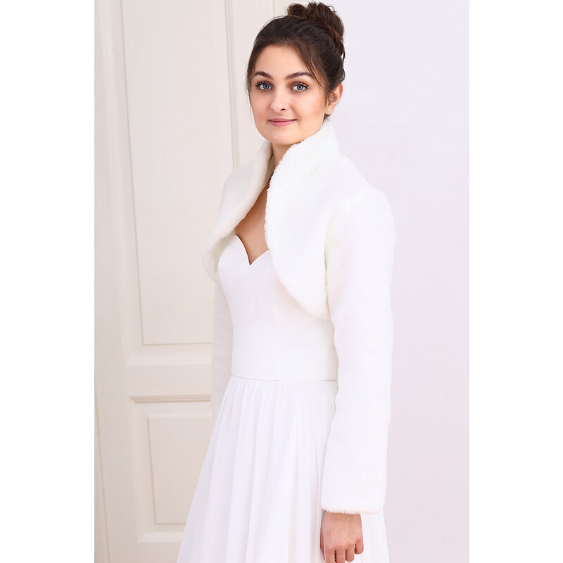 Glara Teplé bolerko na zimné akcie 60121557