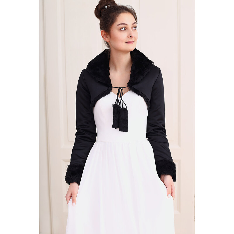 Glara Hrejivé elegantné bolerko 59815901