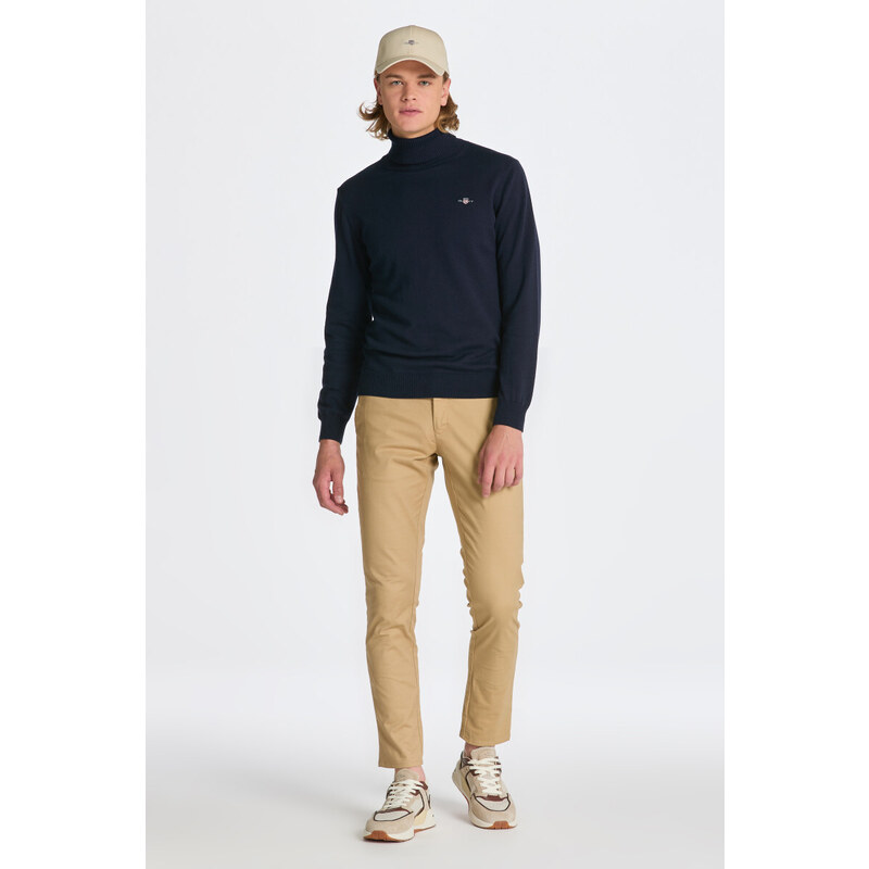 NOHAVICE GANT SLIM TP CHINOS DARK KHAKI 49041227