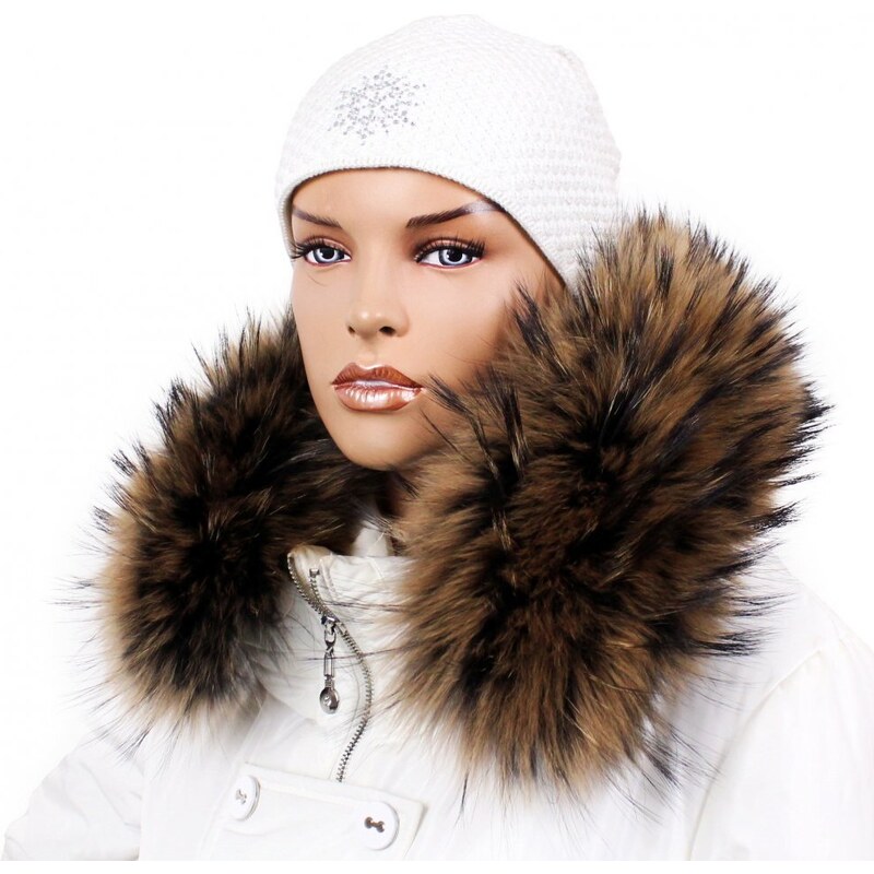 Sikora Kožušinový lem na kapucňu - golier medvedíkovec snoutop M 35/70 63064478