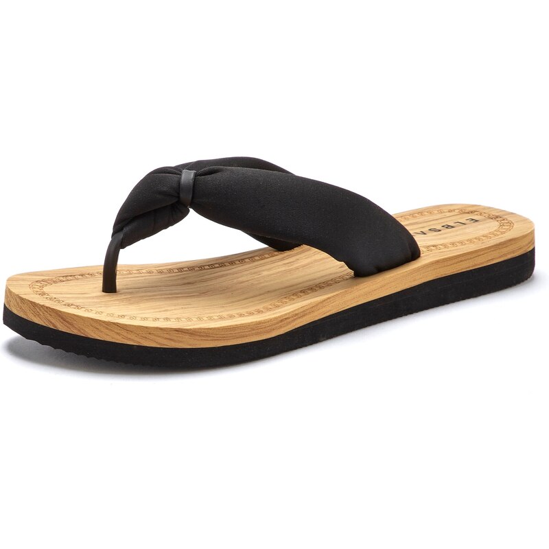 Elbsand Žabky šafránová / čierna 62771574