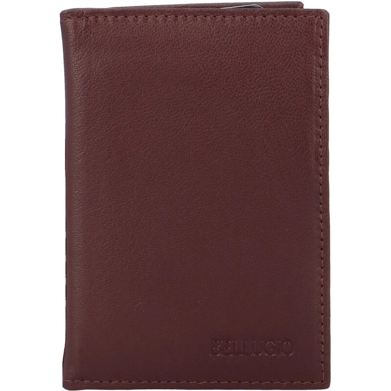 Kožená dokladovka vínová - Bellugio Makai vínová 61078250