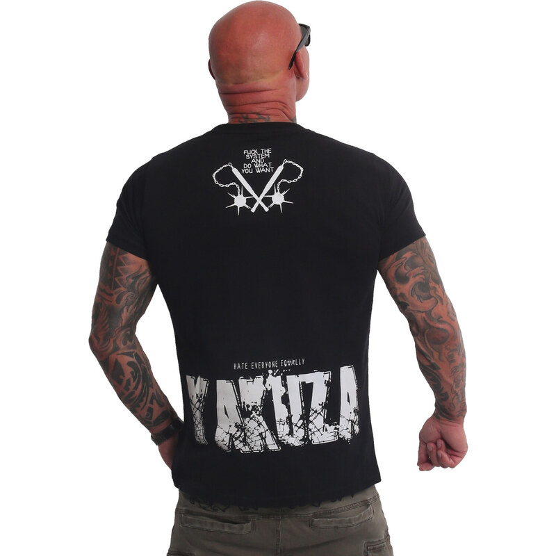 Yakuza tričko pánske SOMETIMES TSB 23039 black