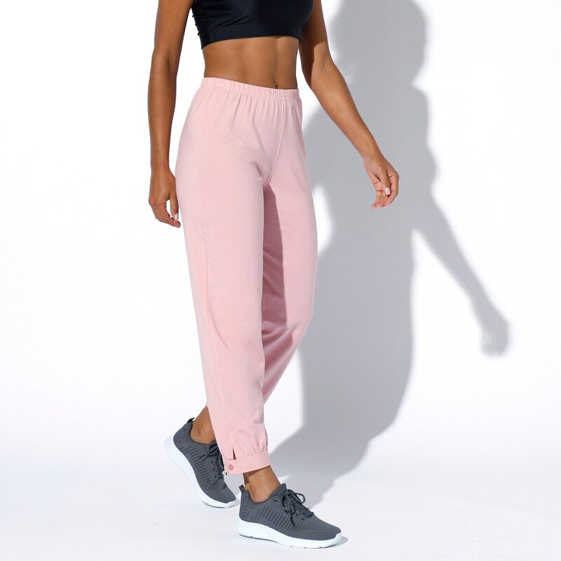 7/8 nohavice zakončené manžetou sivoružová 040 Blancheporte 48125778