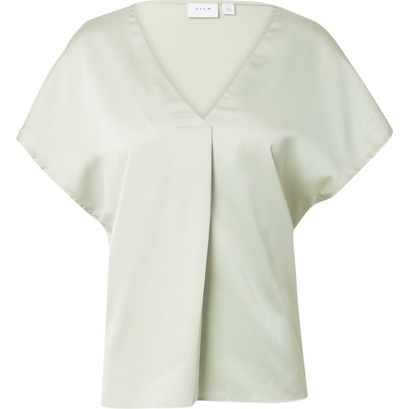 VILA Blúzka VIEllette pastelovo zelená 54151368