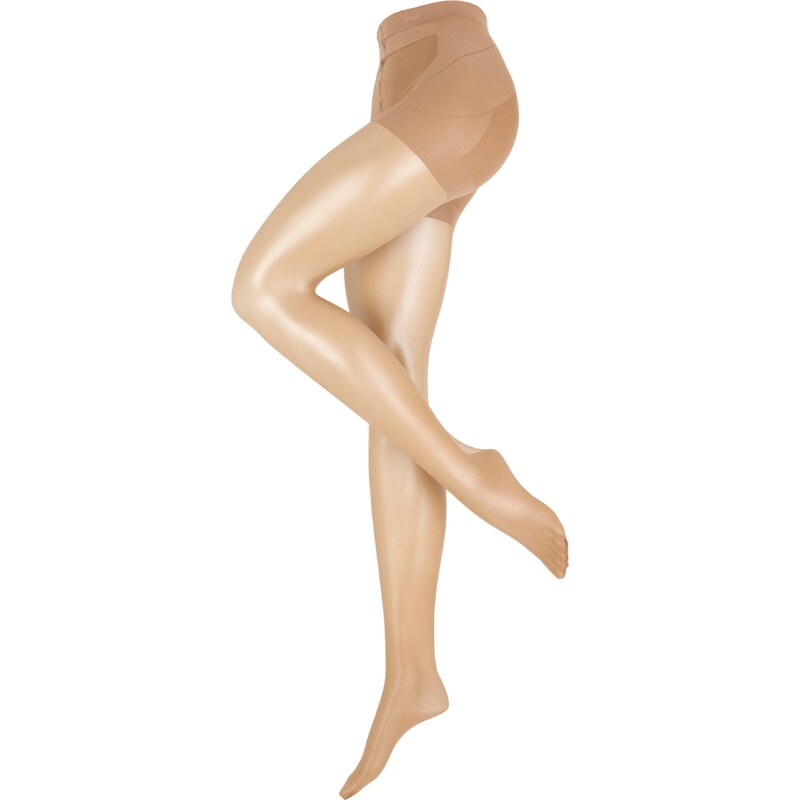 PIECES Jemné pančuchy tmavobéžová 54291907