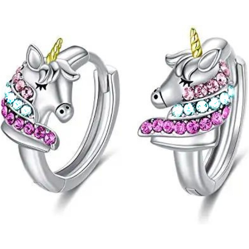 Olivie Strieborné krúžky JEDNOROŽEC 6602 37376723