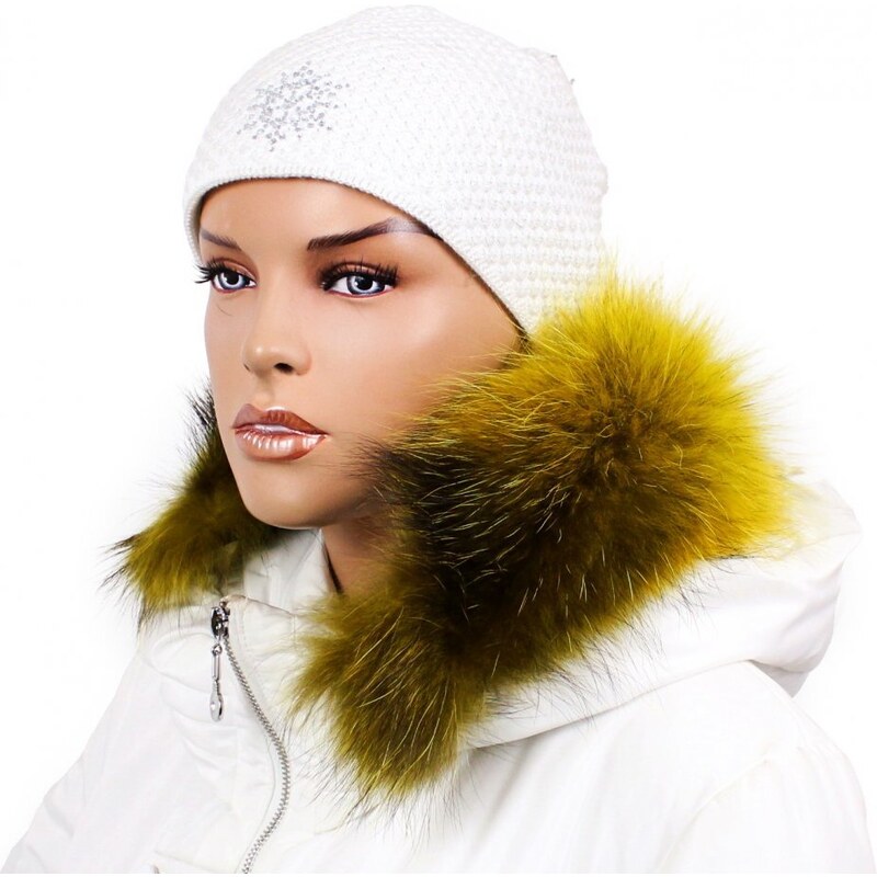 Sikora Kožušinový lem na kapucňu - golier medvedíkovec M 119/7 (50 cm) 67280949