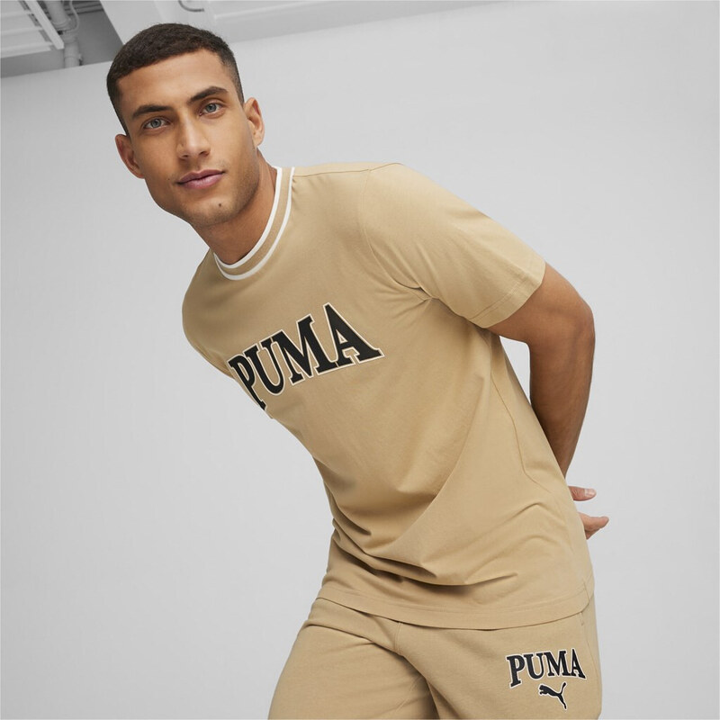 PUMA SQUAD Big Graphic Tee beige 49065690