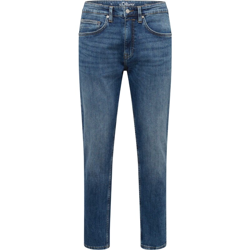 s.Oliver Džínsy Mauro modrá denim 61943468
