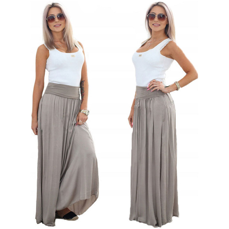 Fashionweek Dlhá letni sukňa z vzdušného materialu MAXI MF5 / M266 48750057