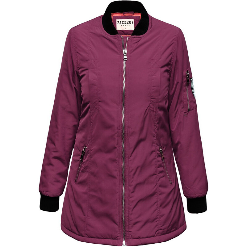 Fashionweek Dámska Bunda bomber parka MILITARY F125 48750248