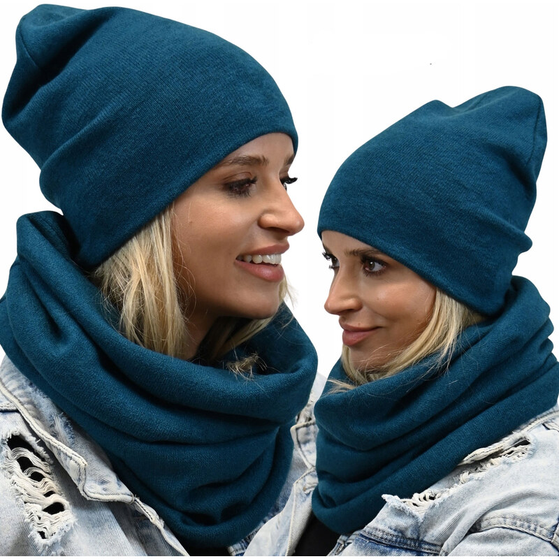 Fashionweek ZIMNÍ SET ČIAPKA A ŠÁL, PLETENÝ TUNEL ZIZI20/K6 48750405