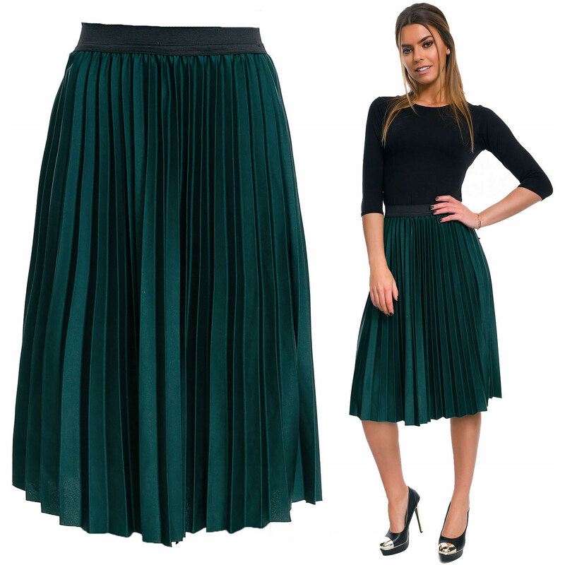 Fashionweek Dámska skladaná plisovaná sukňa TC111 48750513