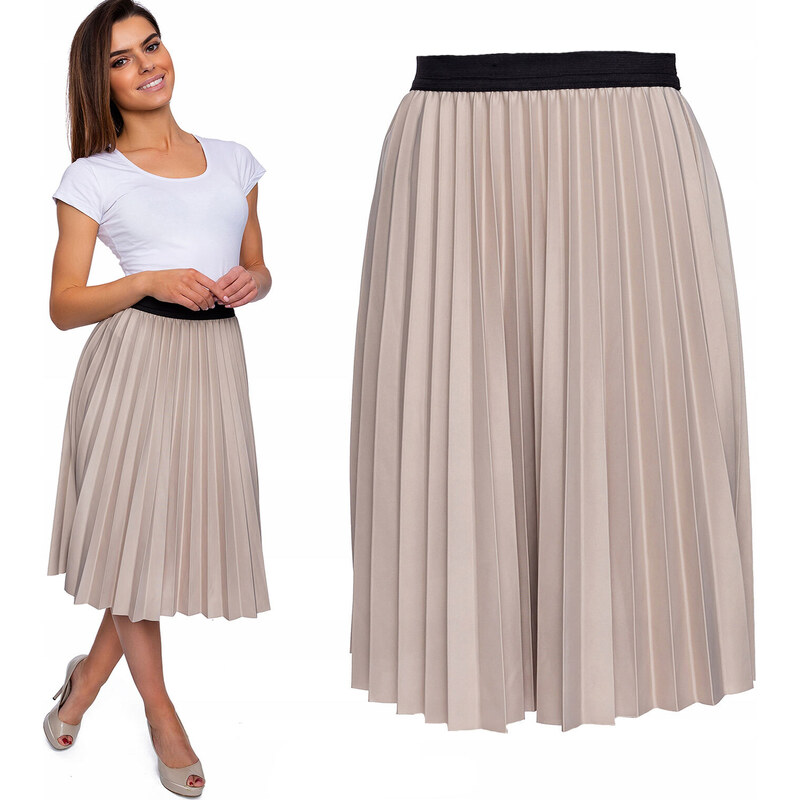 Fashionweek Dámska skladaná plisovaná sukňa TC111 48750516