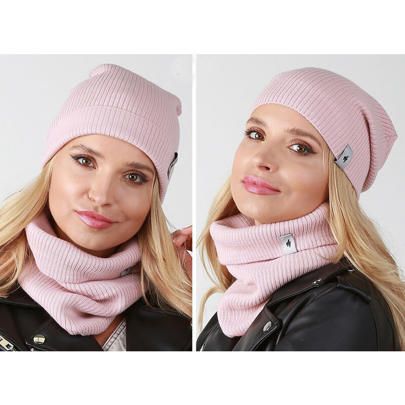 Fashionweek Moderni set čiapka a šál, pletený tunel ZIZI30 48750828