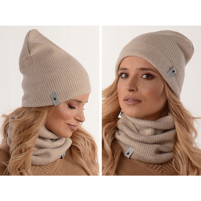 Fashionweek Moderni set čiapka a šál, pletený tunel ZIZI30 48750818