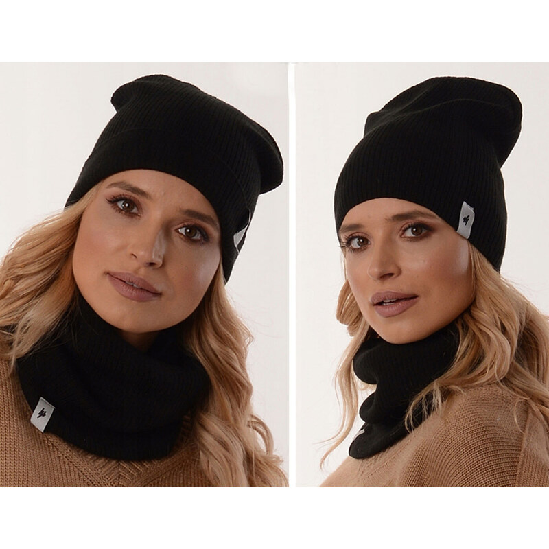 Fashionweek Moderni set čiapka a šál, pletený tunel ZIZI30 48750819