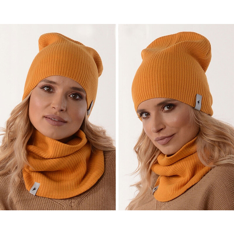 Fashionweek Moderni set čiapka a šál, pletený tunel ZIZI30 48750829