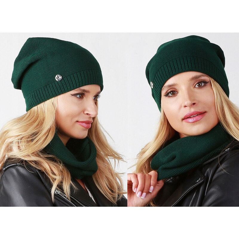 Fashionweek Moderni set čiapka a šál, pletený tunel ZIZI31/B1 48750844