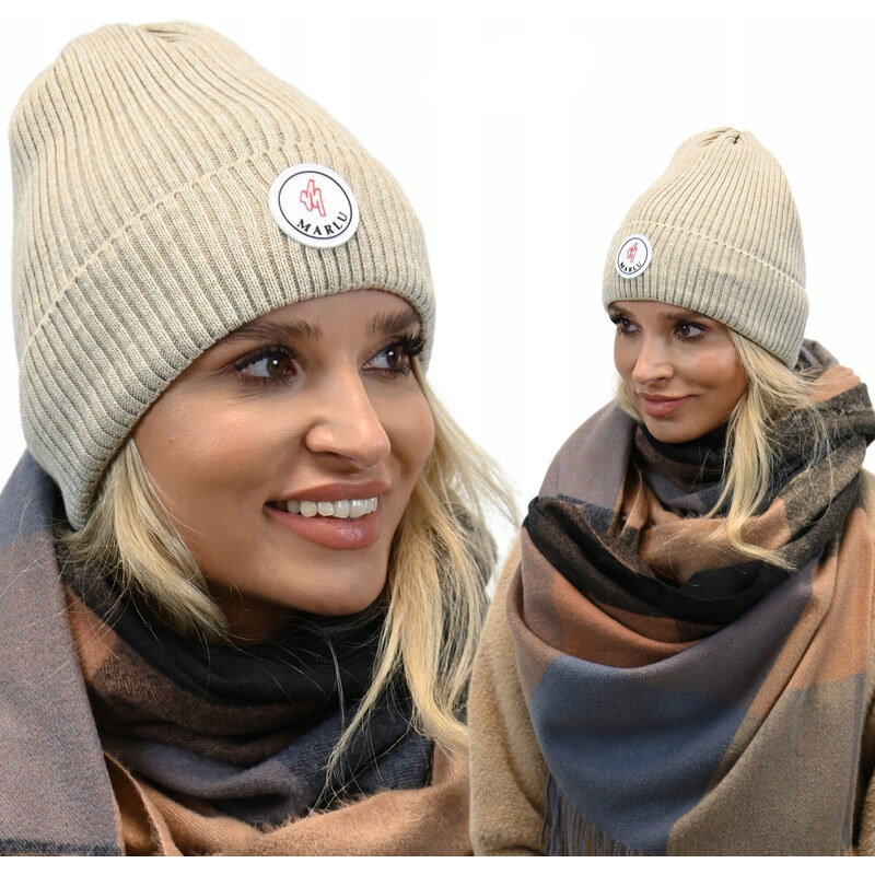 Fashionweek Dámska zimná čiapka s logom ZIZI-N1 48752135