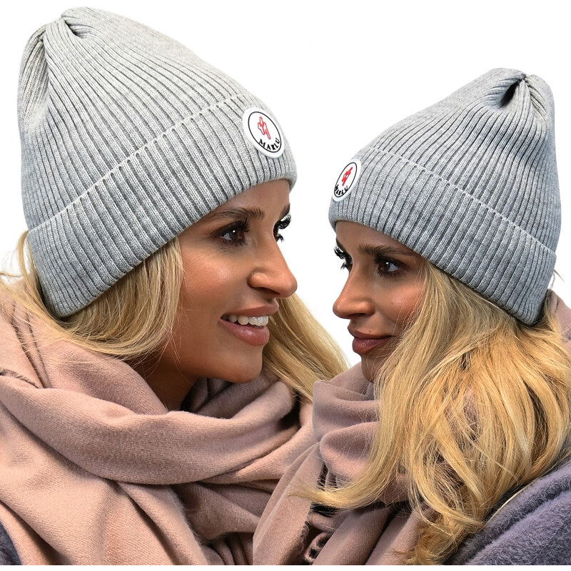 Fashionweek Dámska zimná čiapka s logom ZIZI-N1 48752136