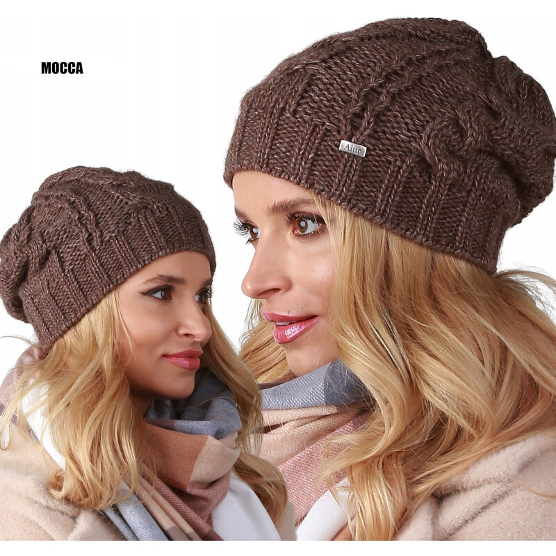 Fashionweek Dámska zimná čiapka BEANIE šmoulinka ZIZI-A4 48753015